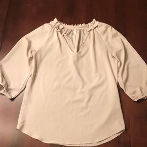 FINAL PRICE 💼 Pale Taupe Blouse